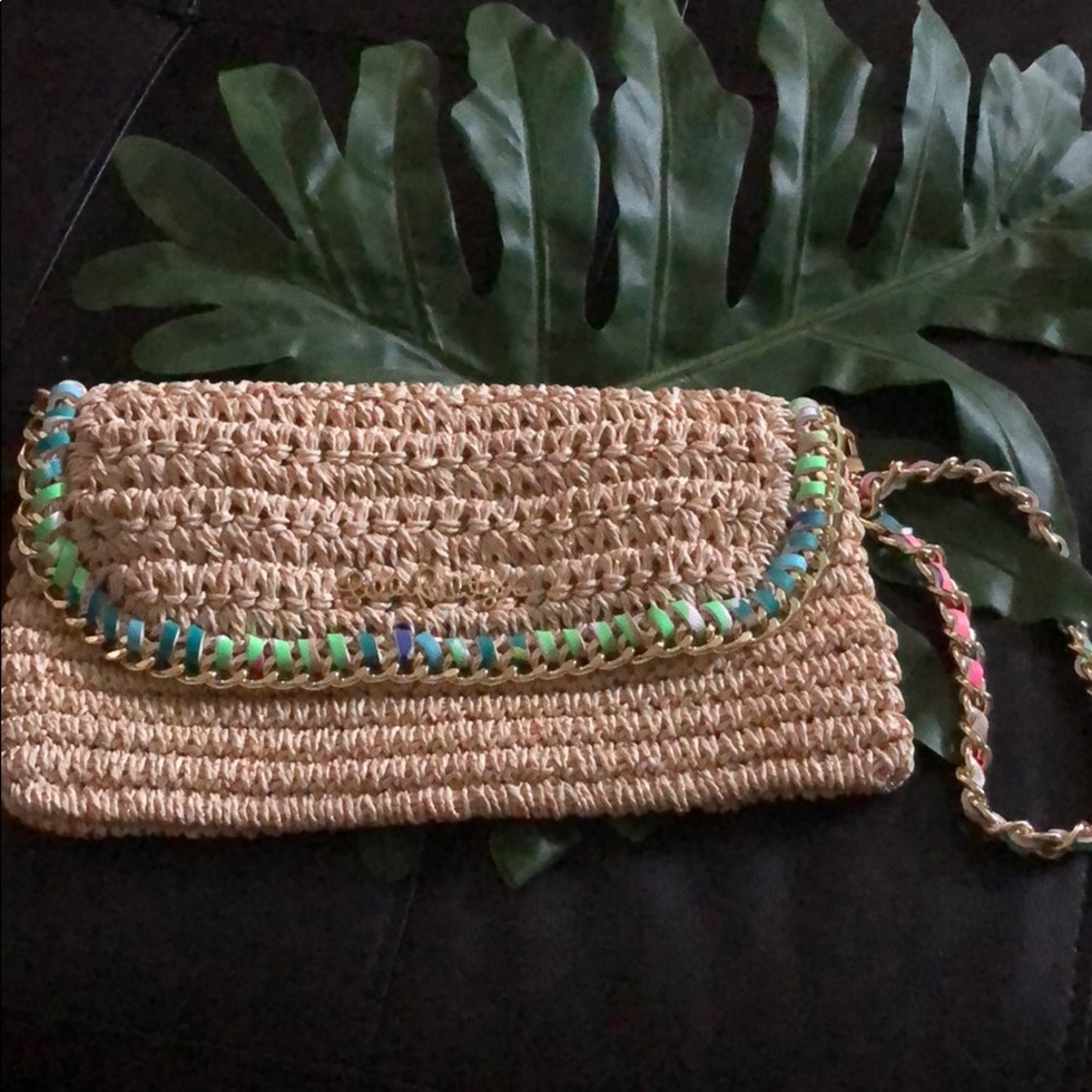 Lilly Pulitzer Knotty Clutch brand new!